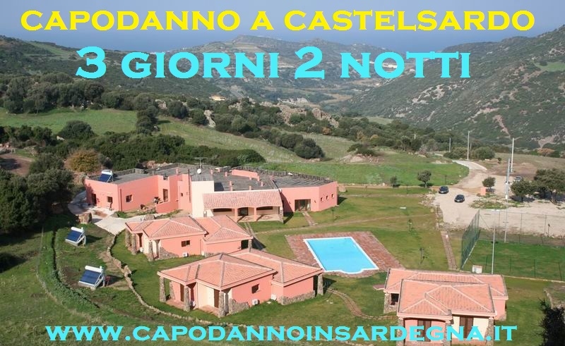 Offerta Capodanno 2018 a Castelsardo Pachetto 3 Giorni 2 Notti Pensione Completa Hotel 3 stelle Cenone Musica 219 €