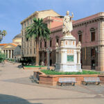 Piazza-Eleonora-Oristano-Sardinia-